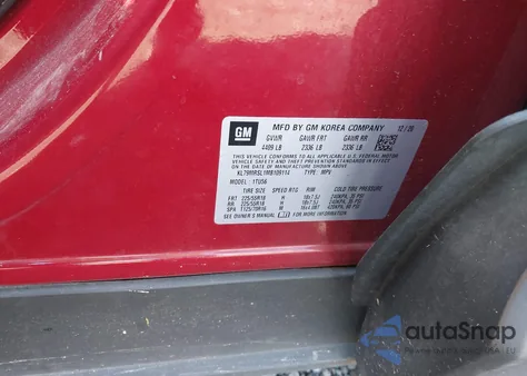 2021 Chevrolet Trailblazer Awd Lt from USA, damaged, VIN KL79MRSL1MB109114